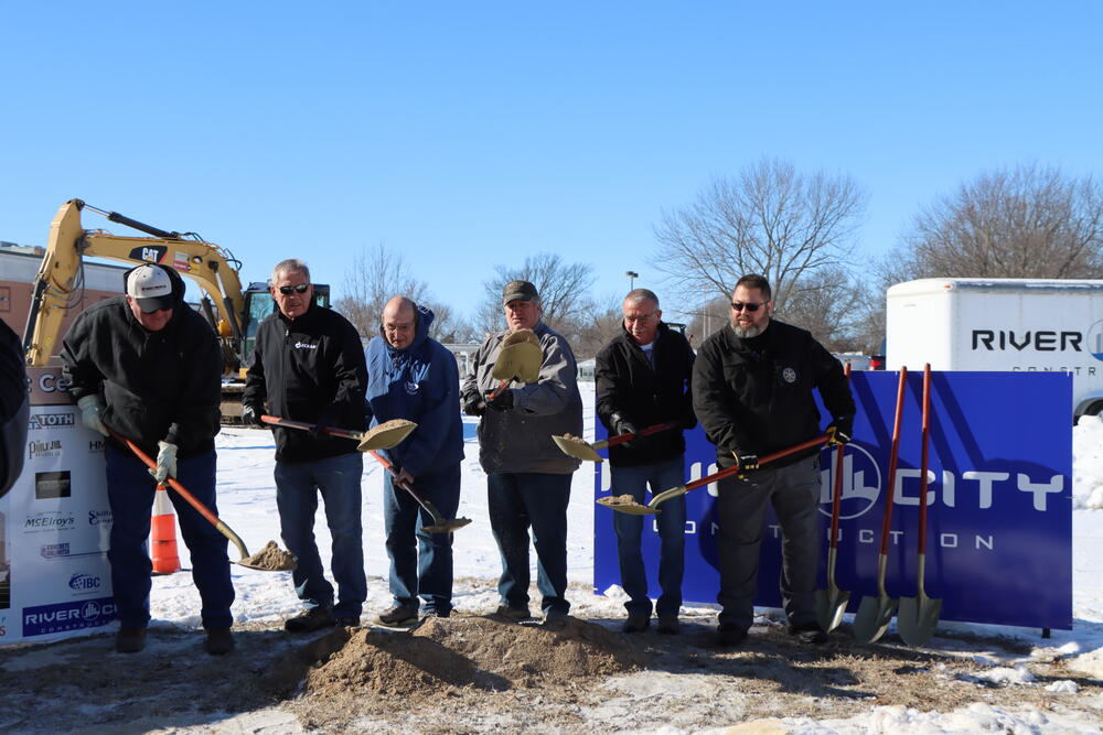 Shovels Breaking Ground on New Law Enforcement Center